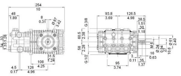 Triplex Comet FWS2 5530