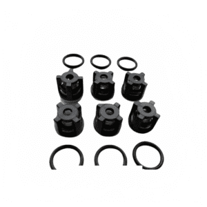Kit 06 Válvulas Sucção/Pressão Lavajato Hld3600/Hlg3600 Toyama Pistão D.18